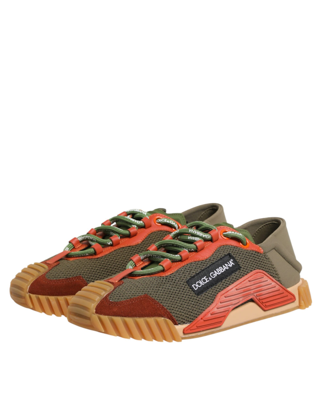 Dolce &amp; Gabbana Sample Sale Dolce &amp; Gabbana Multicolor Lace Up Low Top NS1 Sneakers Shoes - | Designer outlet