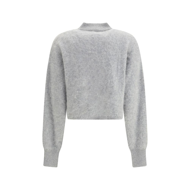 Max Mara Gray Cashmere Cardigan