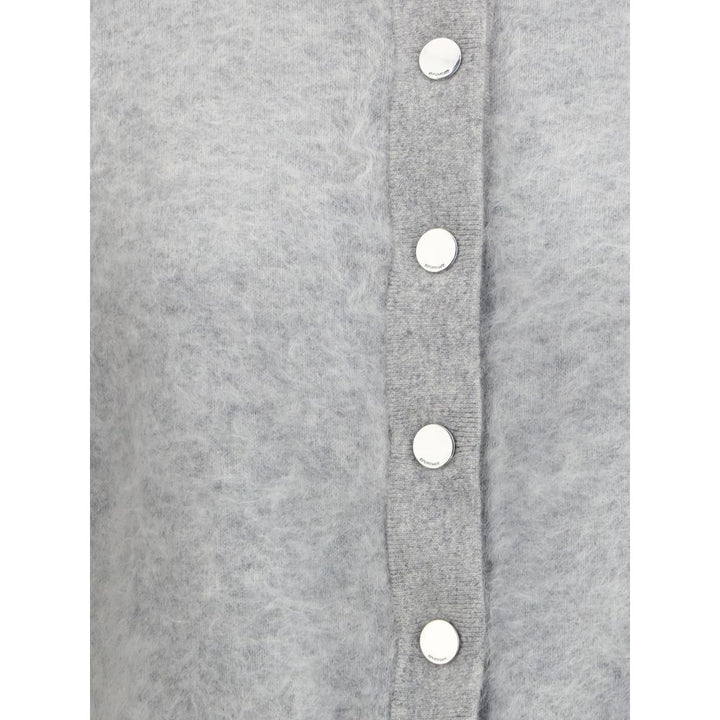 Max Mara Gray Cashmere Cardigan
