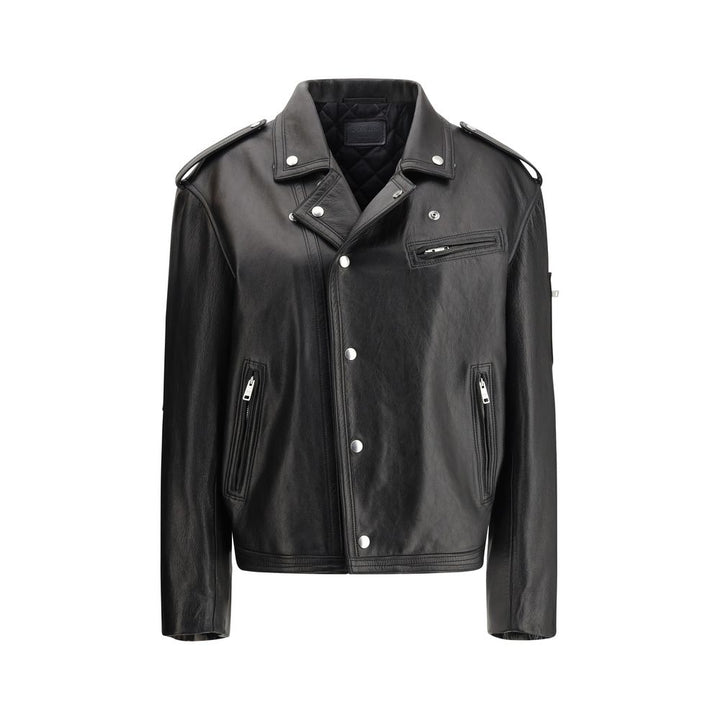 Prada Black Leather Jacket