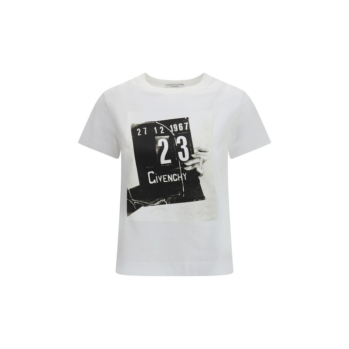 Givenchy White Cotton T-Shirt by Givenchy outlet now on sale
