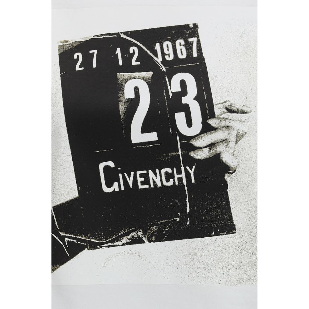 Givenchy White Cotton T-Shirt by Givenchy outlet now on sale