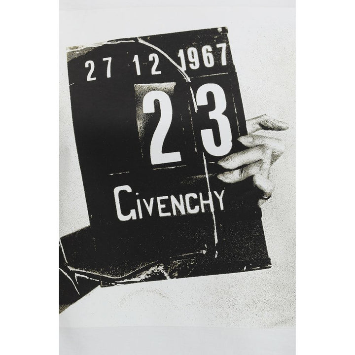 Givenchy White Cotton T-Shirt by Givenchy outlet now on sale