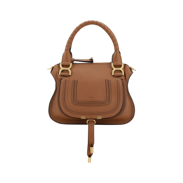 Chloé Brown Calf Leather Bos Taurus Shoulder Bag by Chloé outlet now on sale