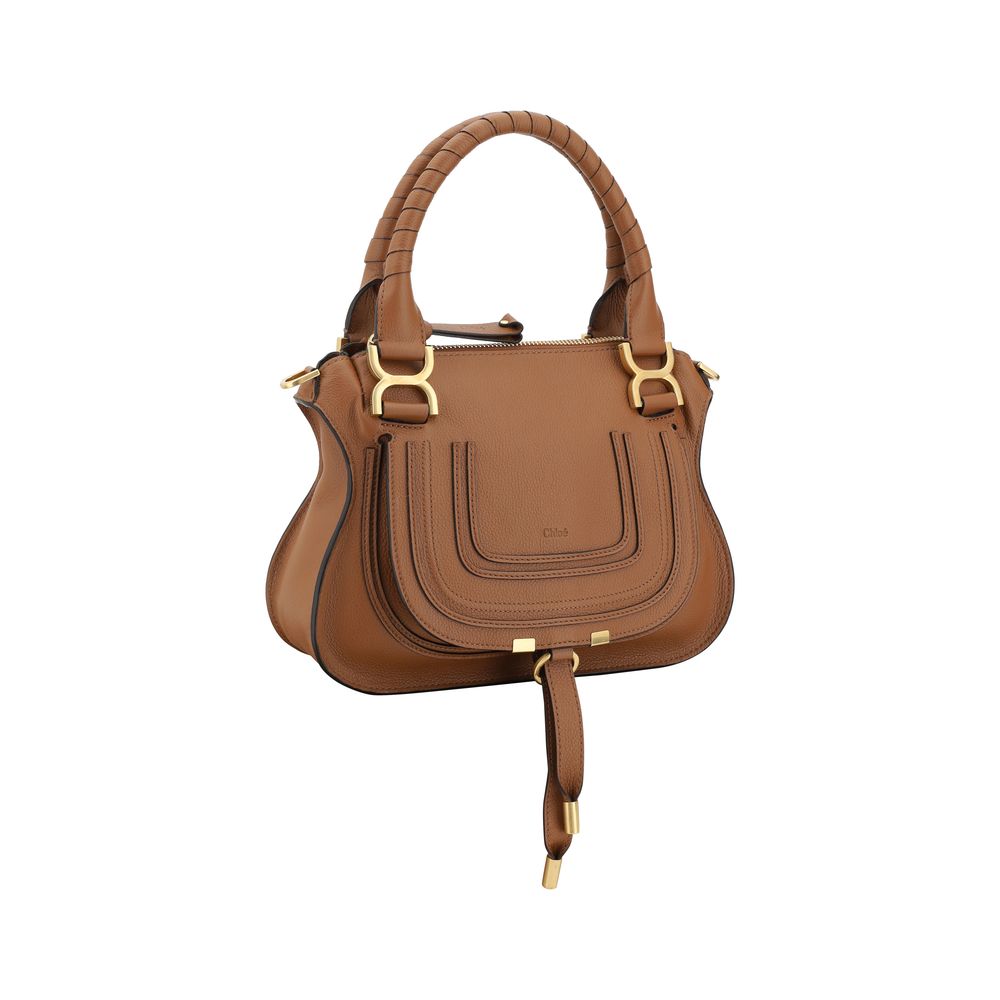 Chloé Brown Calf Leather Bos Taurus Shoulder Bag by Chloé outlet now on sale