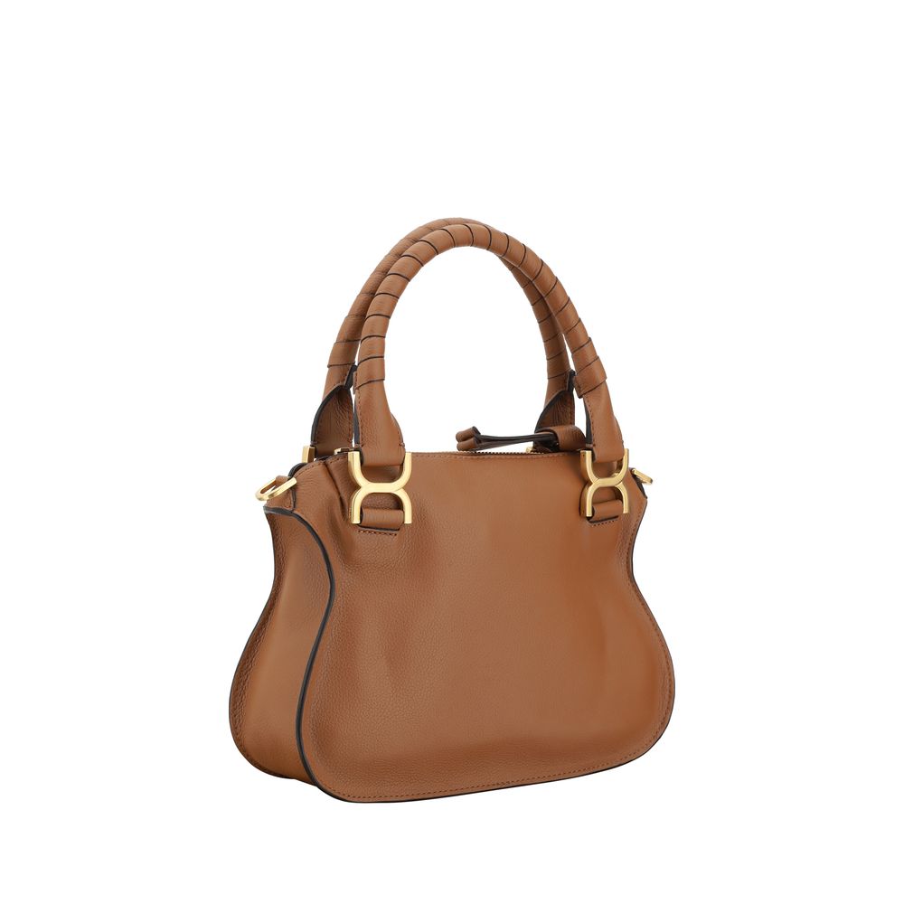 Chloé Brown Calf Leather Bos Taurus Shoulder Bag by Chloé outlet now on sale