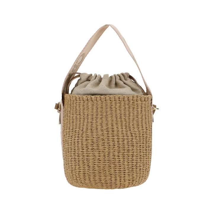 Chloé Beige Paper Backet Bag by Chloé outlet now on sale