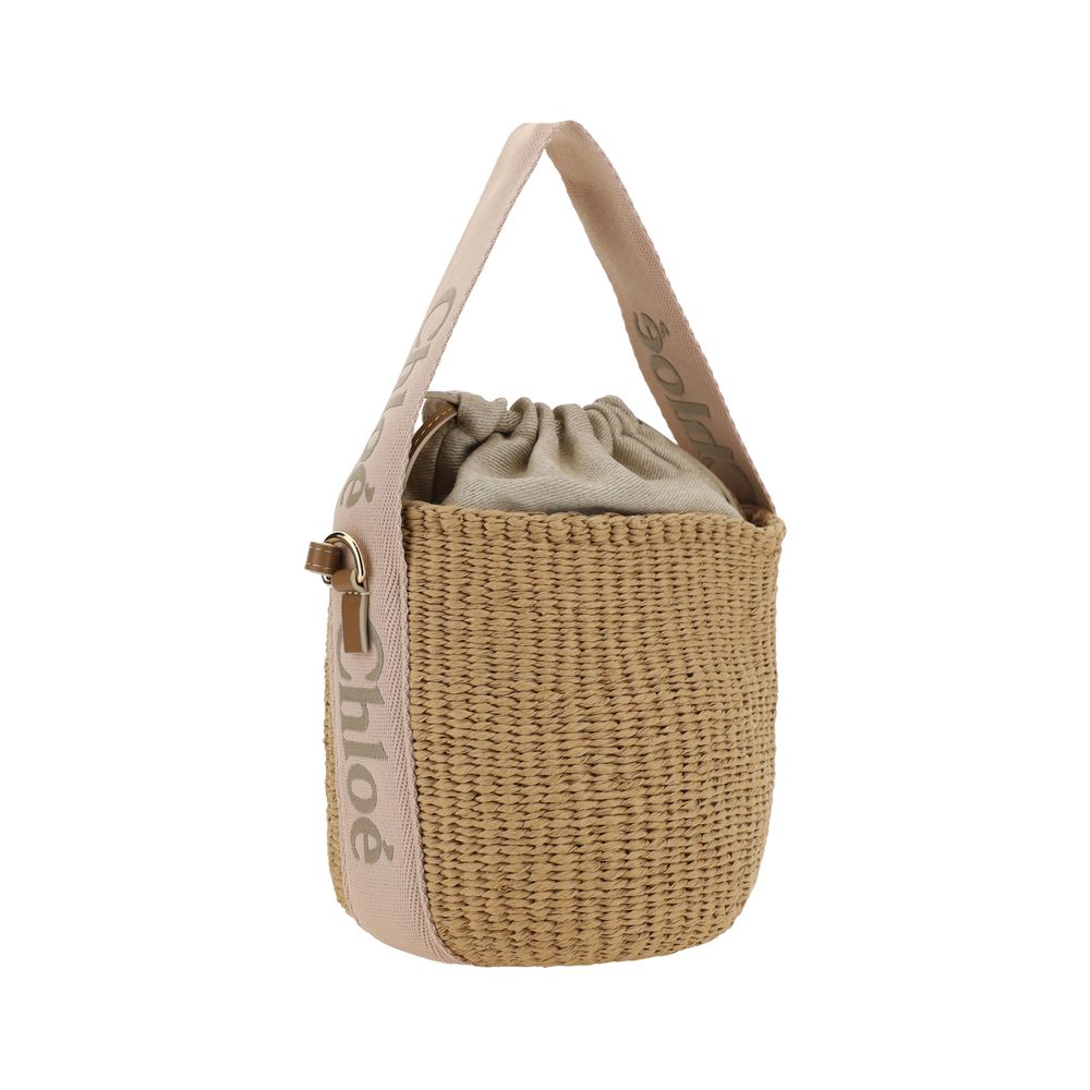 Chloé Beige Paper Backet Bag by Chloé outlet now on sale