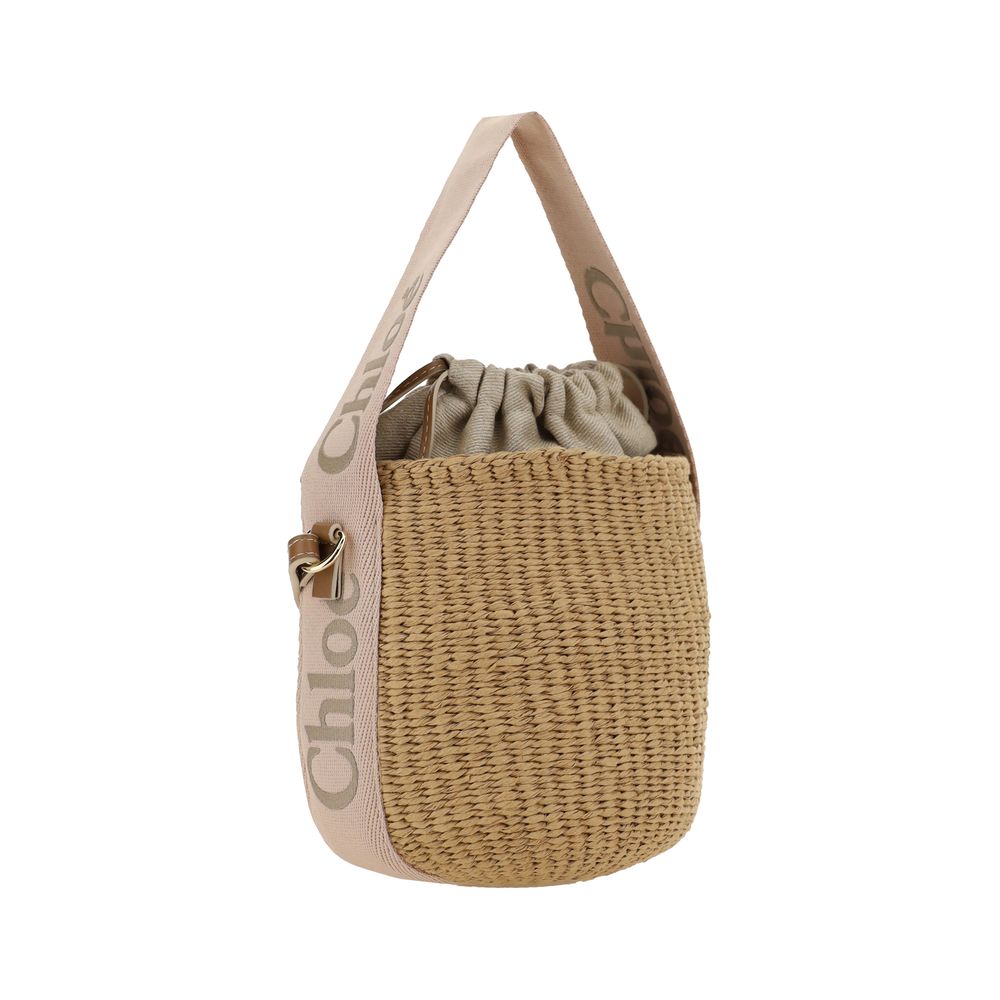 Chloé Beige Paper Backet Bag by Chloé outlet now on sale