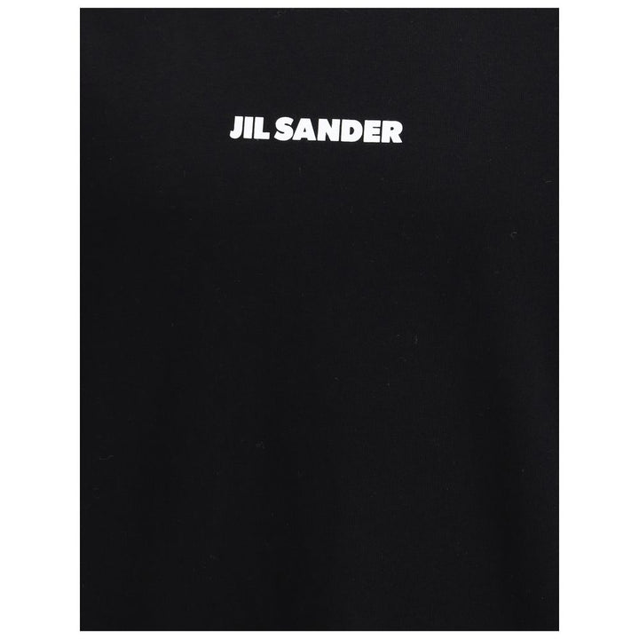 Jil Sander Black Cotton T-Shirt