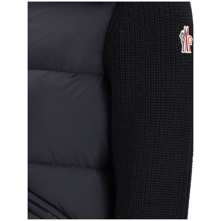 Moncler Grenoble Black Polyamide Coat