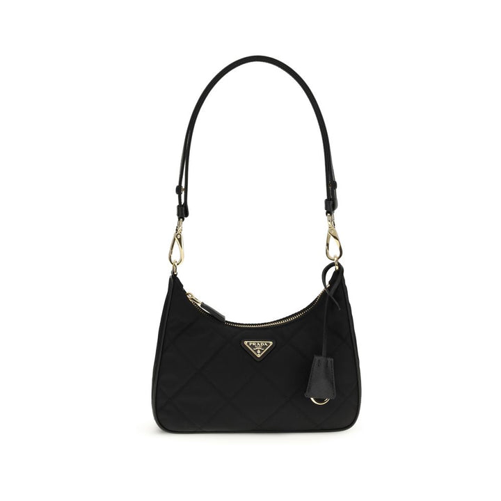 Prada Black Recycled Polyamide Shoulder Bag