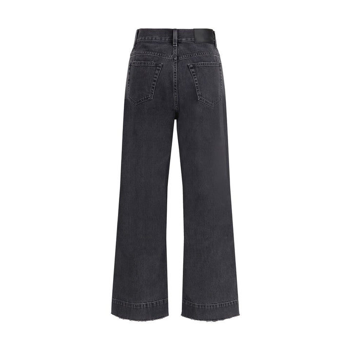 Chloé Black Cotton High-Waisted Jean by Chloé outlet now on sale
