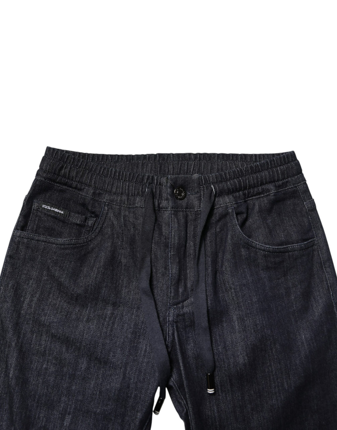 Dolce & Gabbana Black Cotton Stretch Skinny Denim Men Jeans by Dolce & Gabbana outlet now on sale