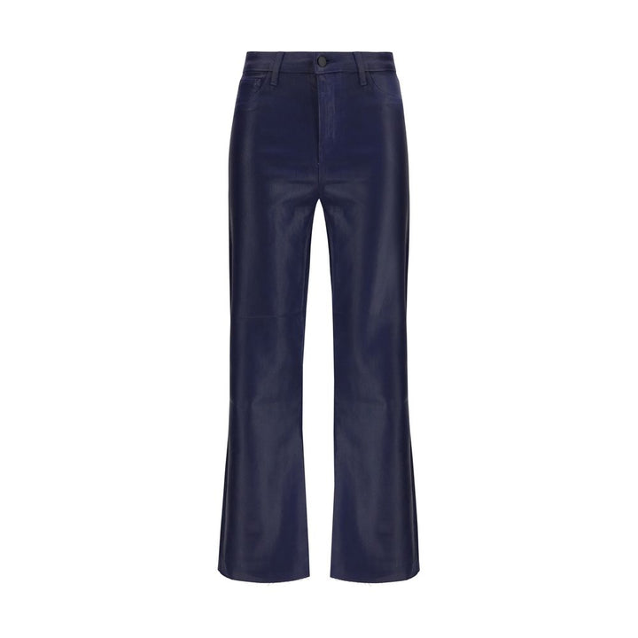 L'Agence Blue Cotton High-Waisted Jean by L'Agence outlet now on sale
