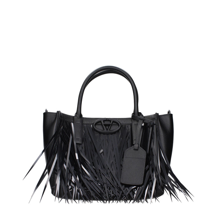Valentino Garavani Black Leather Handbag
