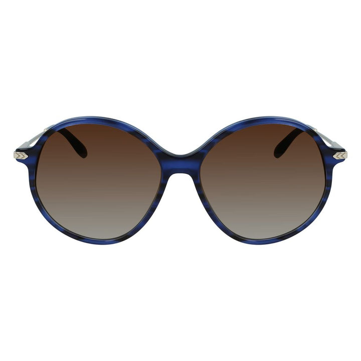 Victoria Beckham Blue Acetate Sunglasses