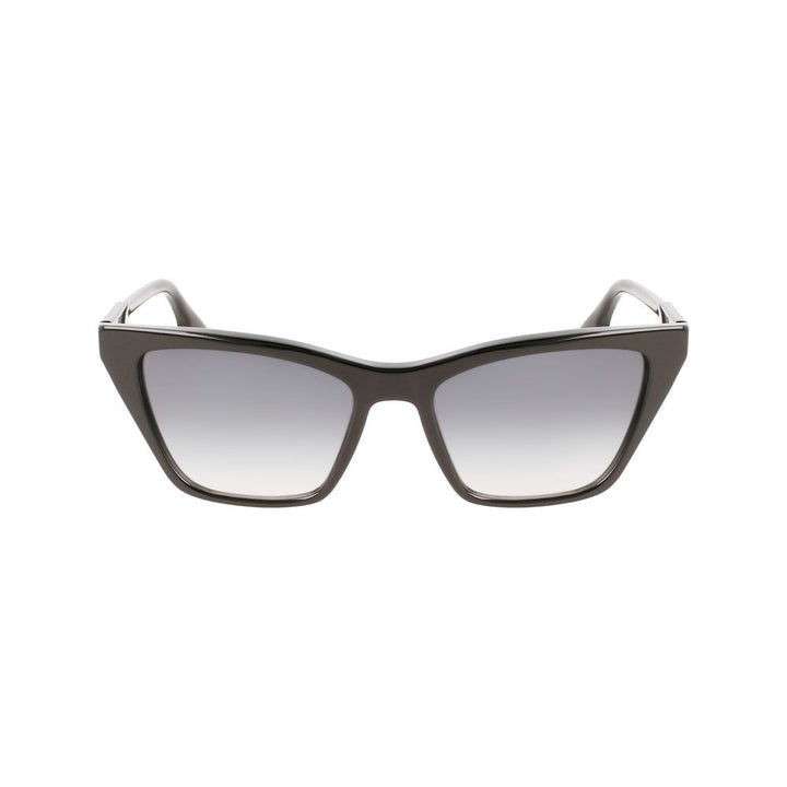 Victoria Beckham Black Acetate Sunglasses