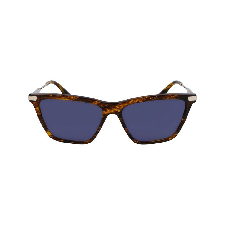 Victoria Beckham Yellow Acetate Sunglasses