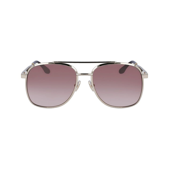 Victoria Beckham Gold Metal Sunglasses
