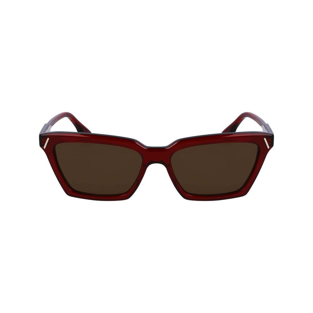 Victoria Beckham Red Acetate Sunglasses