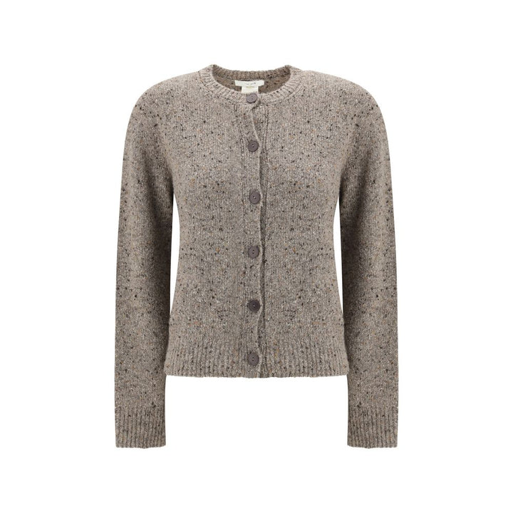 The Row Beige Cashmere Cardigan