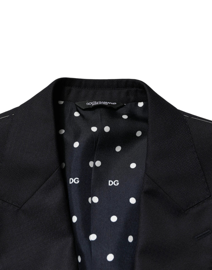 Dolce &amp; Gabbana Sample Sale Dolce &amp; Gabbana Black Wool Single Breasted Men 2 Piece Suit - | Designer outlet