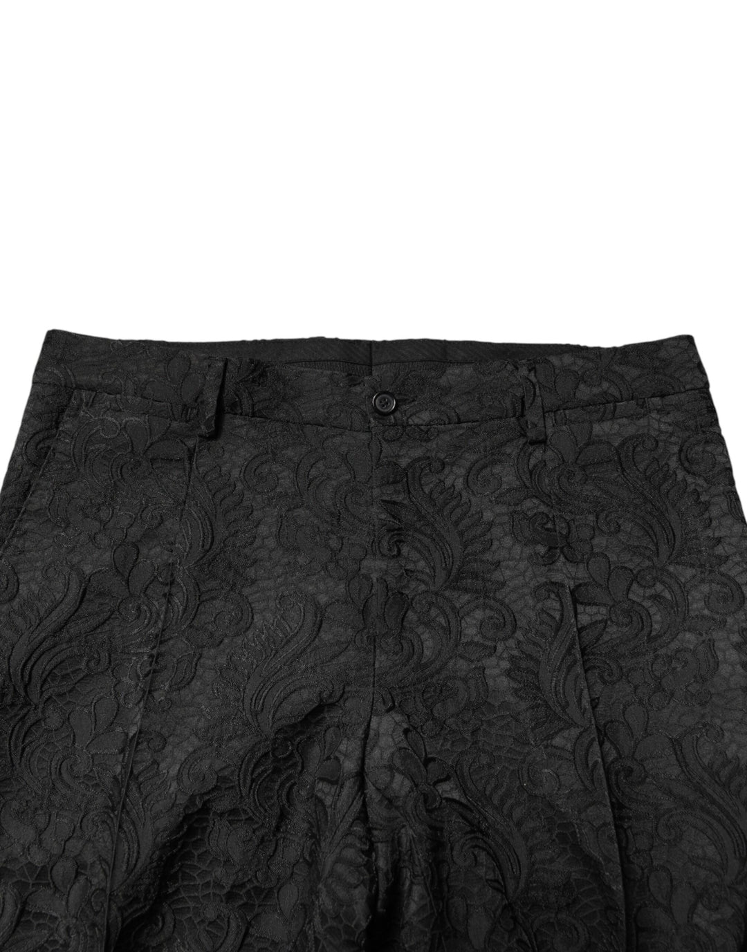 Dolce & Gabbana Black Brocade Single Breasted 2 Piece Suit by Dolce & Gabbana outlet now on sale