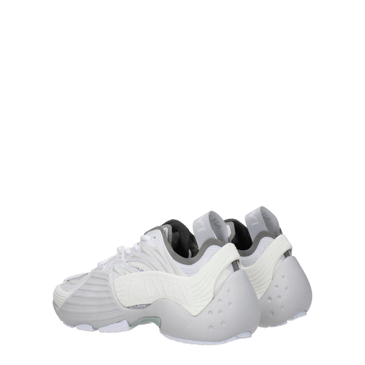 Lanvin Sample Sale Lanvin White Leather Athletic Sneakers - | Designer outlet