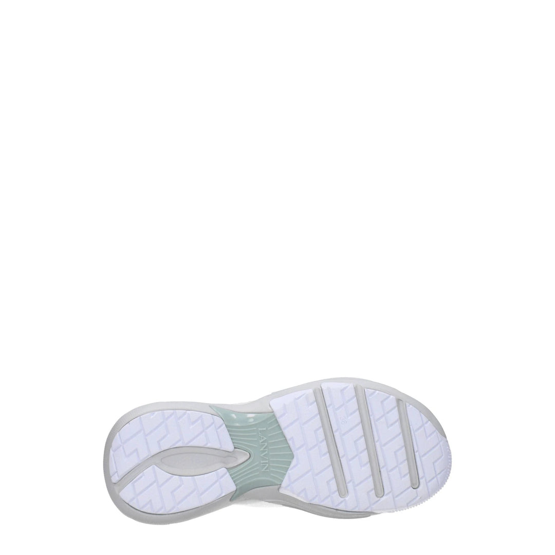 Lanvin Sample Sale Lanvin White Leather Athletic Sneakers - | Designer outlet