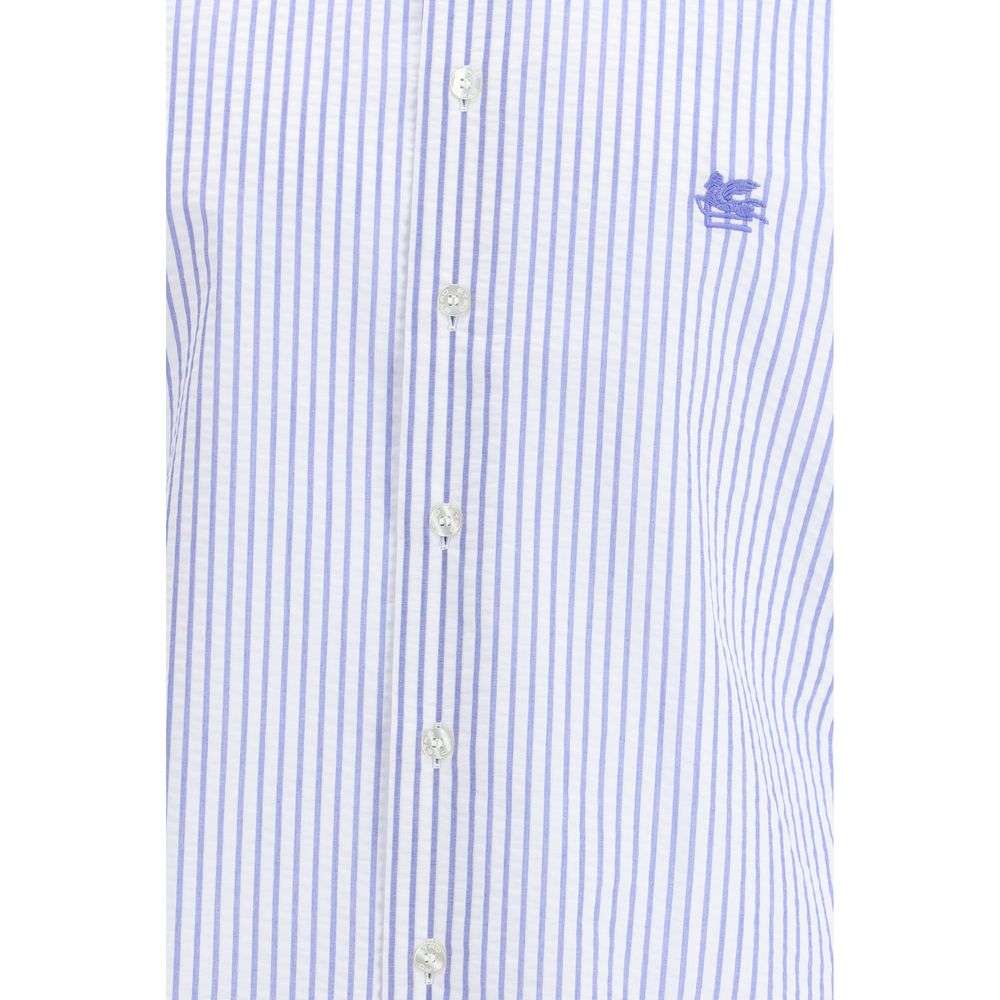 Etro Multicolor Cotton Dress Shirt by Etro outlet now on sale