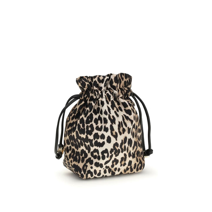 Ganni Multicolor Recycled Polyester Backet Bag