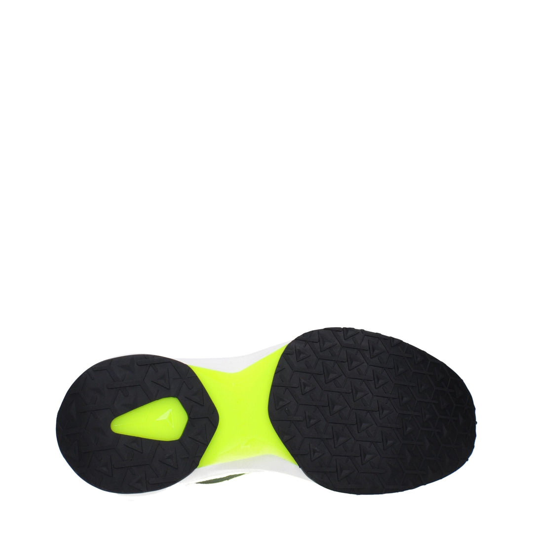 Lanvin Yellow Fabric Athletic Sneakers