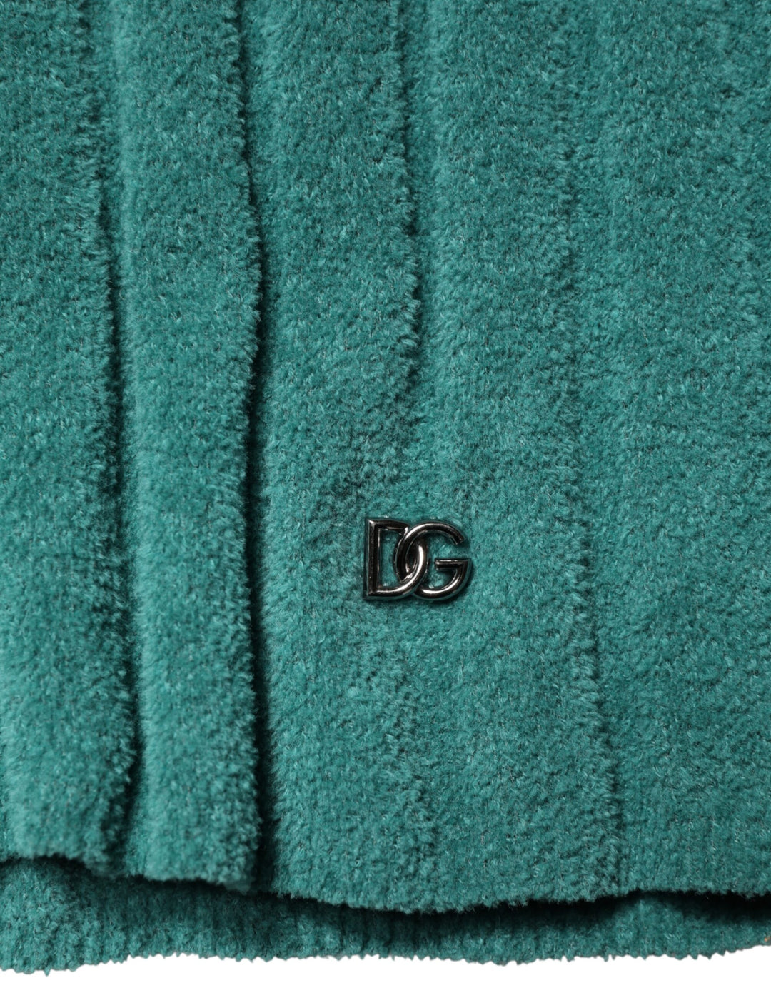 Dolce &amp; Gabbana Dark Green Cotton Blend Men Crew Neck T-shirt by Dolce &amp; Gabbana outlet now on sale