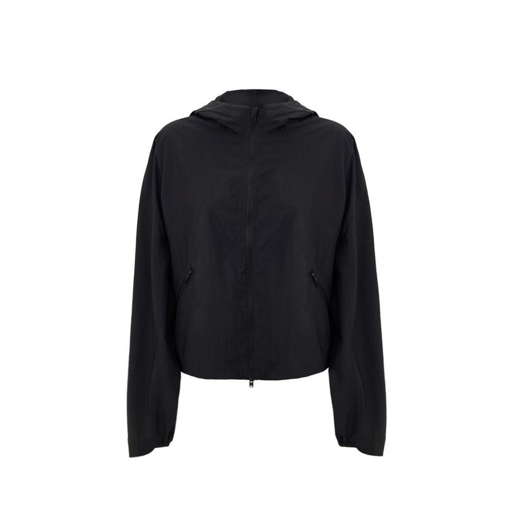 Y-3 Black Polyamide Shell Jacket by Y-3 outlet now on sale