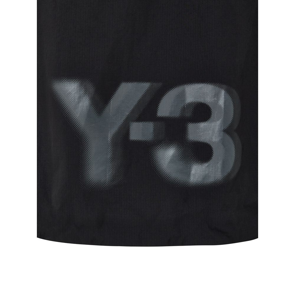 Y-3 Black Polyamide Shell Jacket by Y-3 outlet now on sale