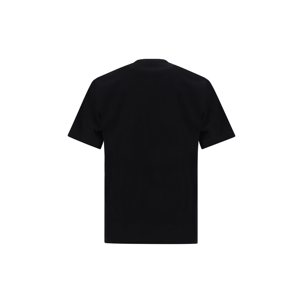 Fendi Black Cotton T-Shirt by Fendi outlet now on sale