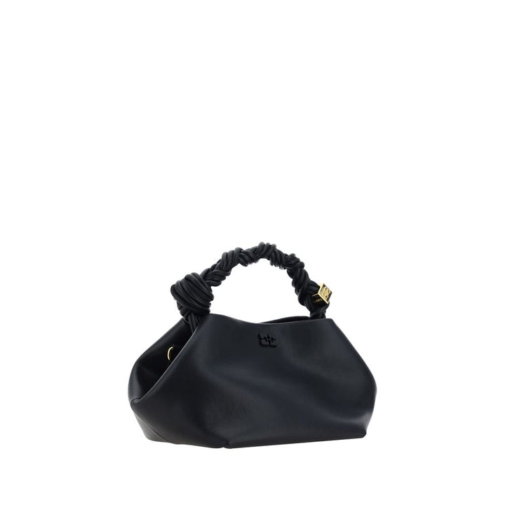 Ganni Black Calf Leather Bos Taurus Handbag