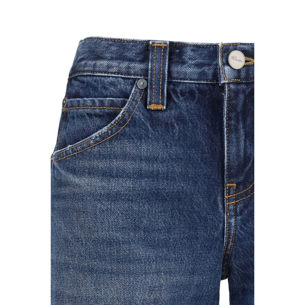 Khaite Blue Cotton Jeans Denim by Khaite outlet now on sale