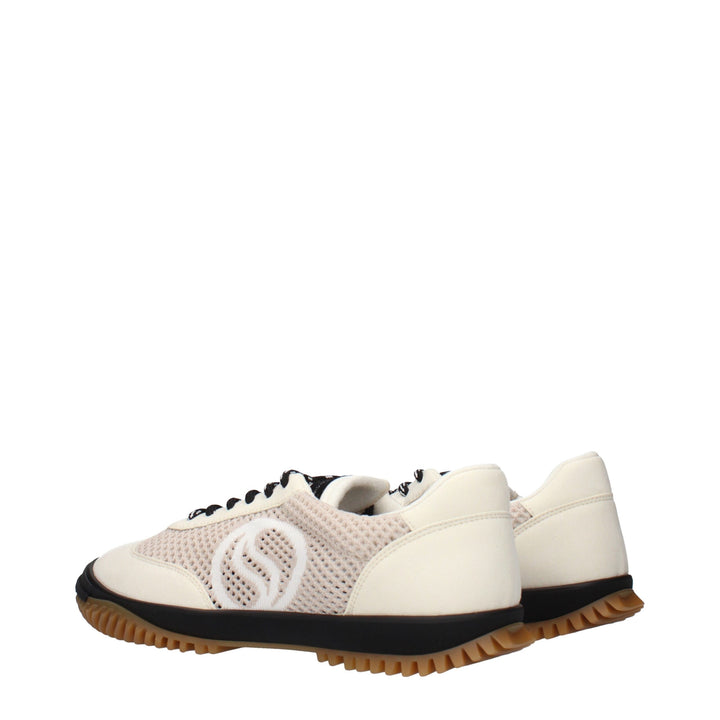 Stella McCartney White Fabric Low Top Sneakers