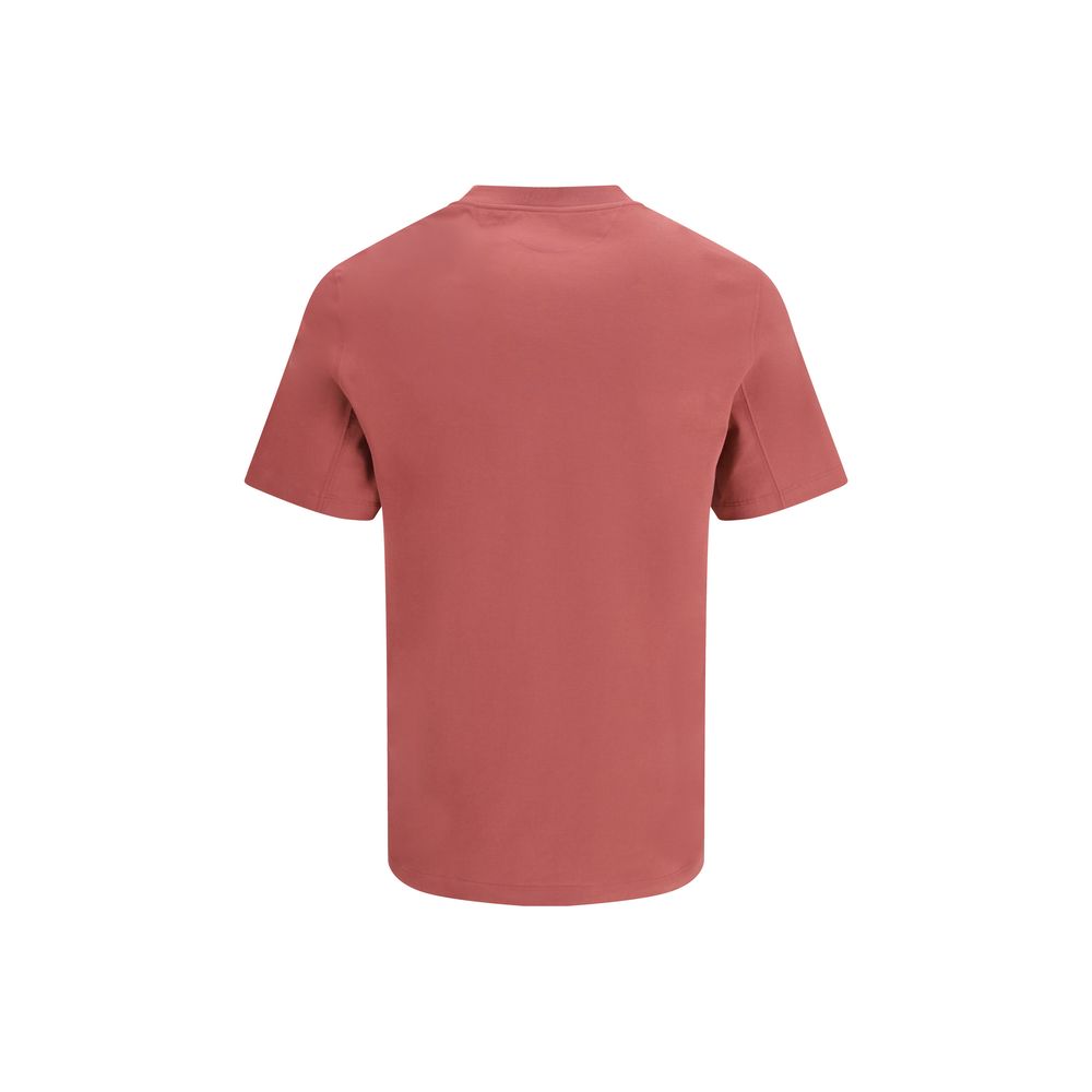 Brunello Cucinelli Red Cotton Long Sleeve T-Shirt by Brunello Cucinelli outlet now on sale