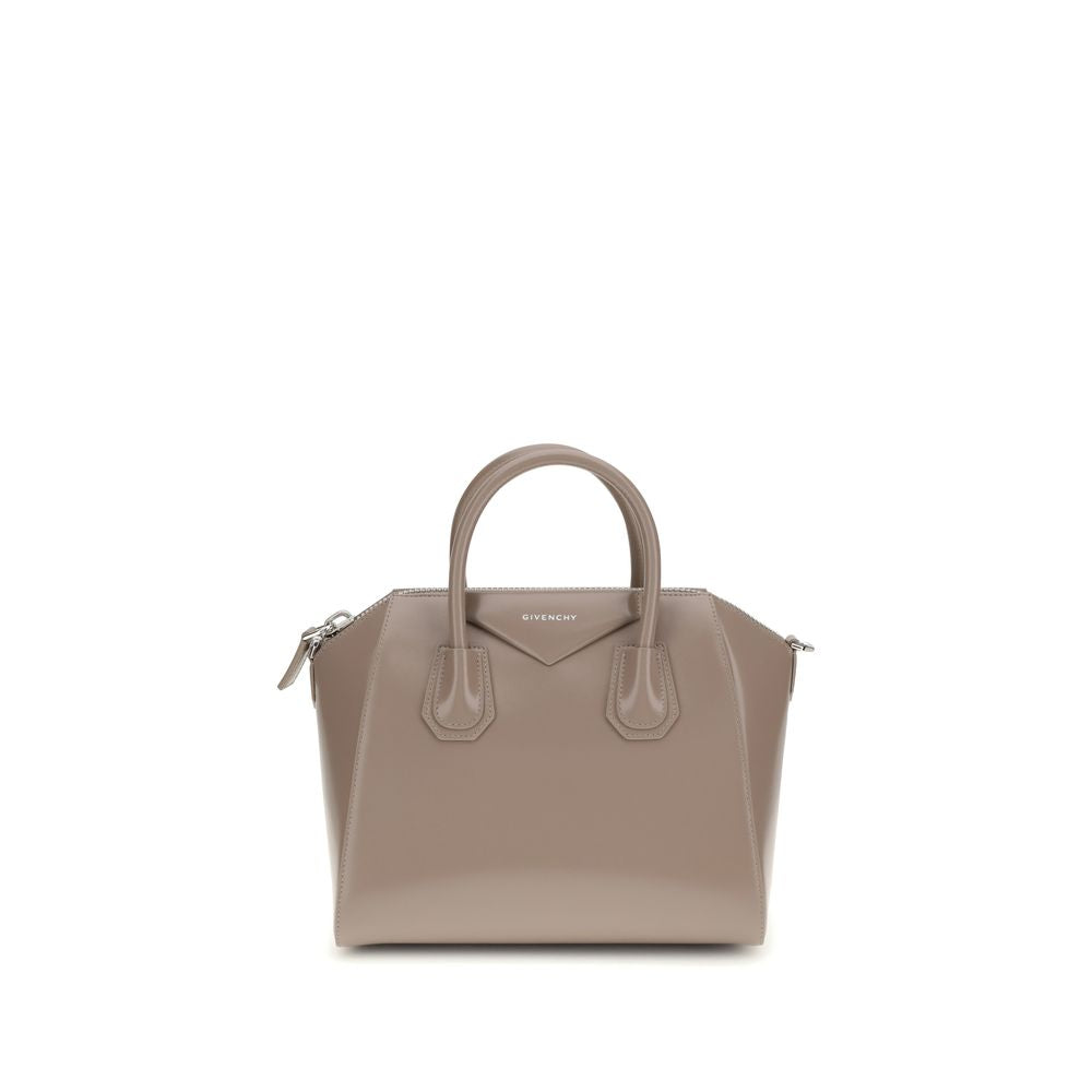 Givenchy Gray Calf Leather Bos Taurus Shoulder Bag by Givenchy outlet now on sale