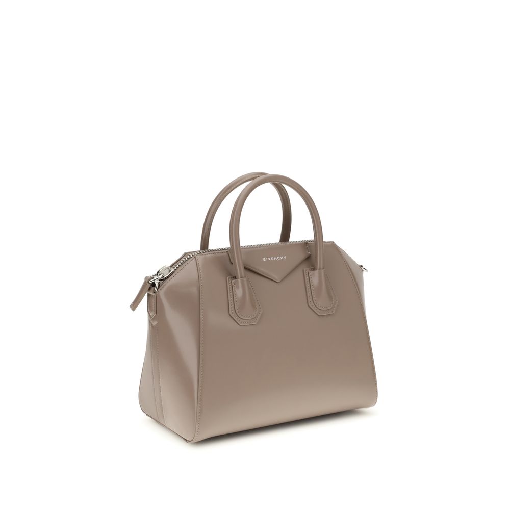 Givenchy Gray Calf Leather Bos Taurus Shoulder Bag by Givenchy outlet now on sale