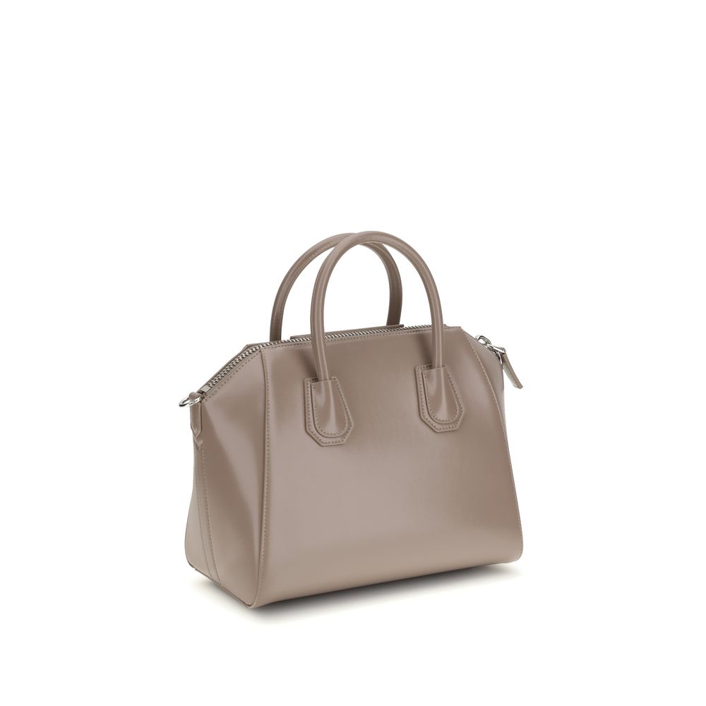 Givenchy Gray Calf Leather Bos Taurus Shoulder Bag by Givenchy outlet now on sale