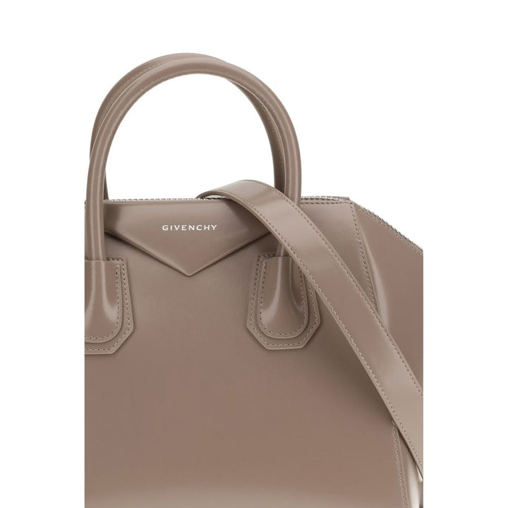 Givenchy Gray Calf Leather Bos Taurus Shoulder Bag by Givenchy outlet now on sale
