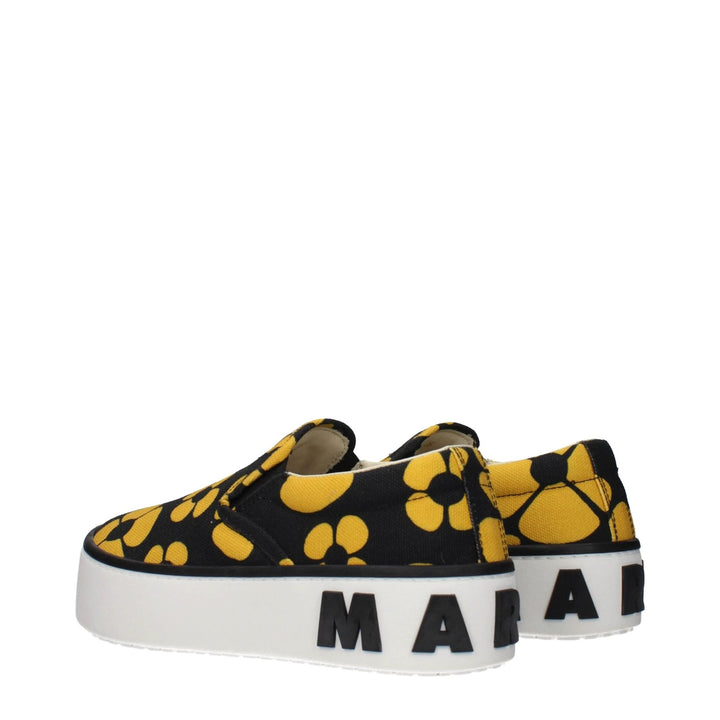 Marni Sample Sale Marni Blue Fabric Slip-On Loafers - | Designer outlet