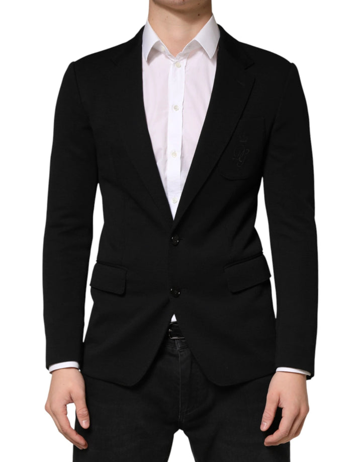 Dolce &amp; Gabbana Sample Sale Dolce &amp; Gabbana Black Wool Single Breasted 2 Button Blazer - | Designer outlet
