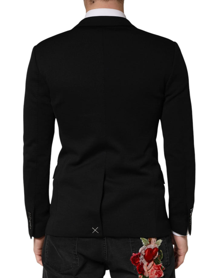 Dolce &amp; Gabbana Sample Sale Dolce &amp; Gabbana Black Wool Single Breasted 2 Button Blazer - | Designer outlet