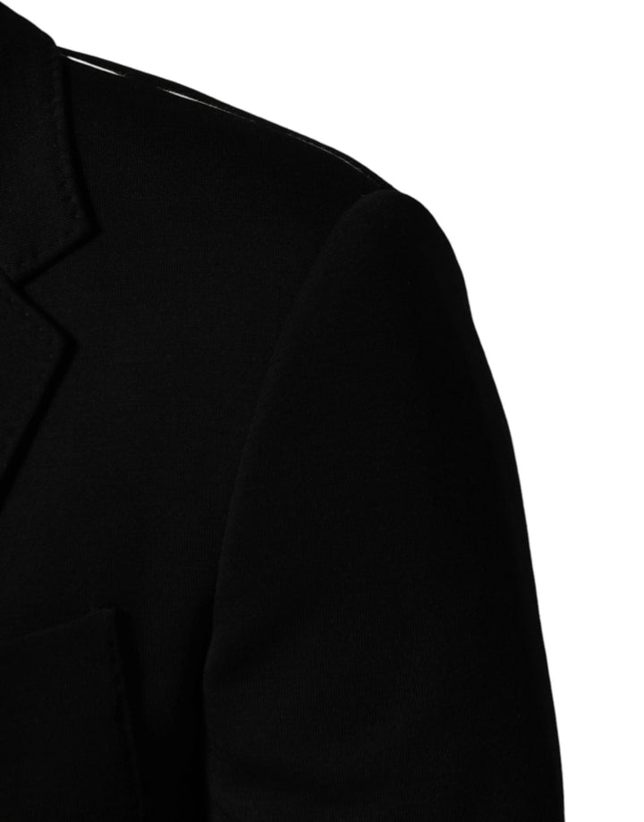 Dolce &amp; Gabbana Sample Sale Dolce &amp; Gabbana Black Wool Single Breasted 2 Button Blazer - | Designer outlet