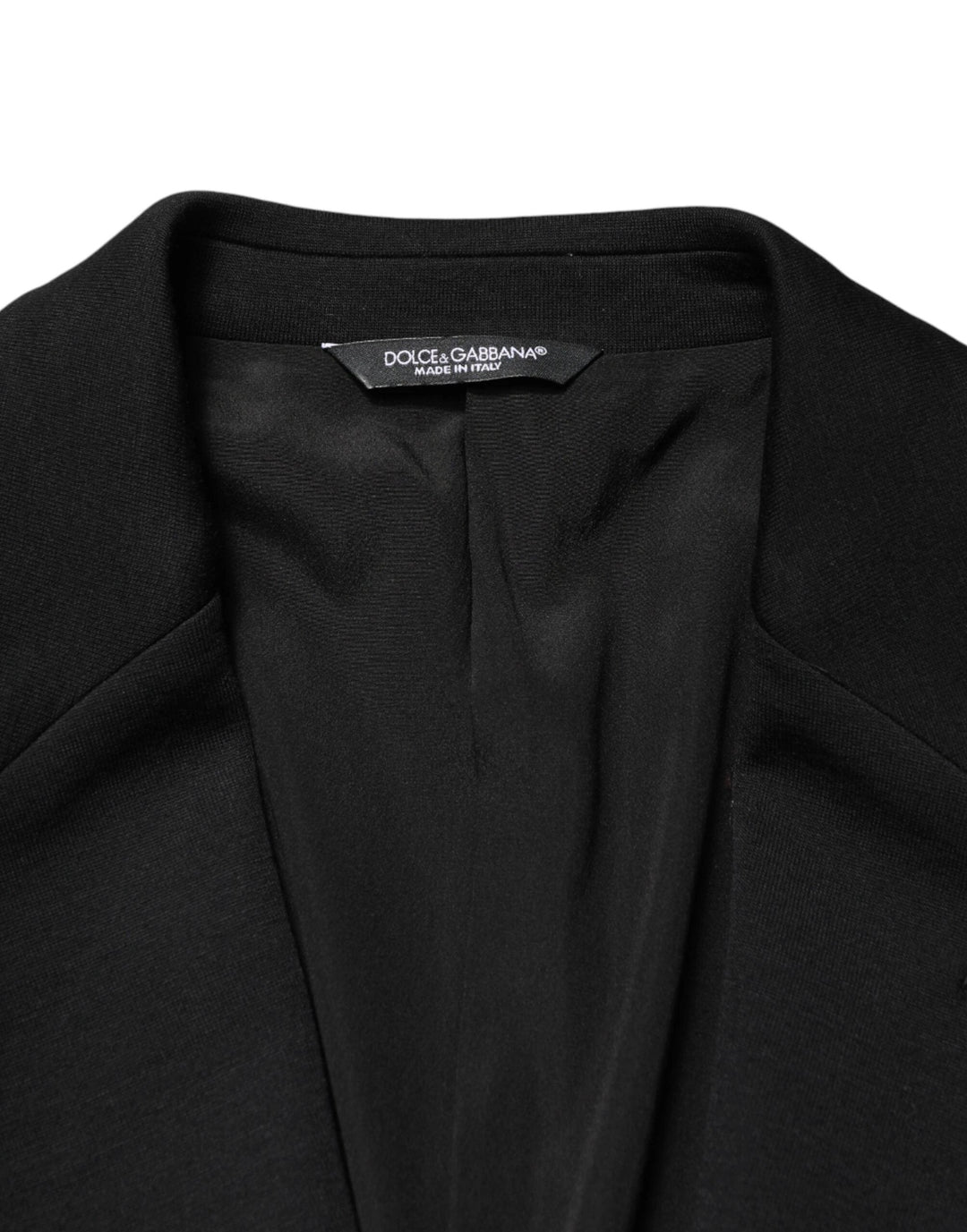 Dolce &amp; Gabbana Sample Sale Dolce &amp; Gabbana Black Wool Single Breasted 2 Button Blazer - | Designer outlet